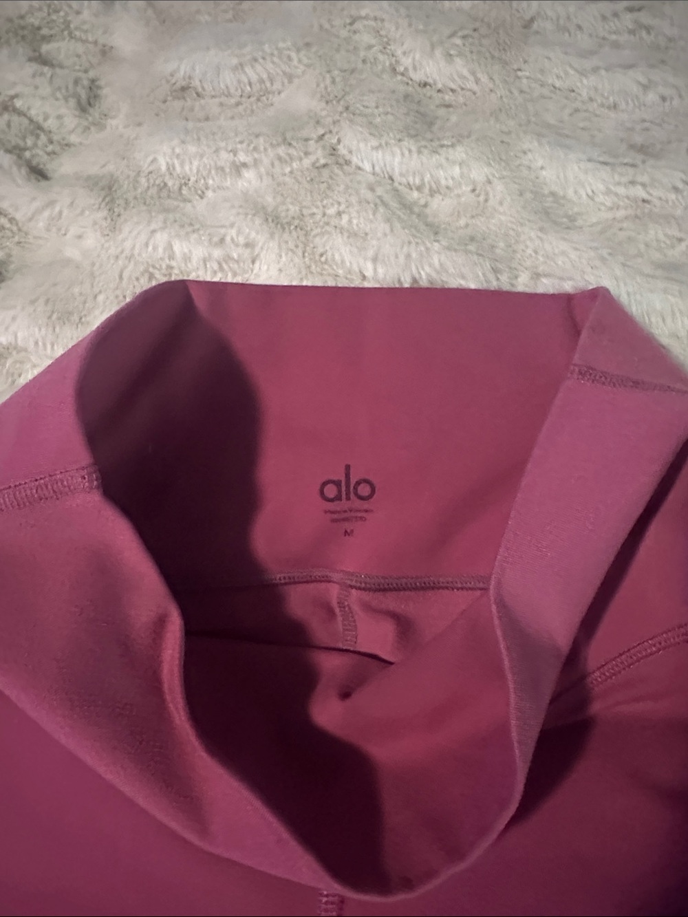 ALO Yoga Women’s High-Rise Leggings Pink size Medium - Picture 7 of 7